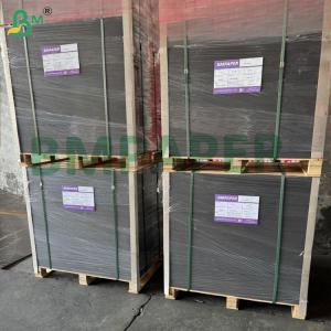Wholesale Black Cover Card Stock 92lb 250gsm Thick Double Sided Black Uncoated Paper from china suppliers