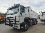SINOTRUK HOWO 400HP Tipper Dump Truck For Construction A7 Military Bumper