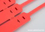 Elongated 90*23mm size tag Tamper-Evident Seals Trailer Seals Truck Seal custom