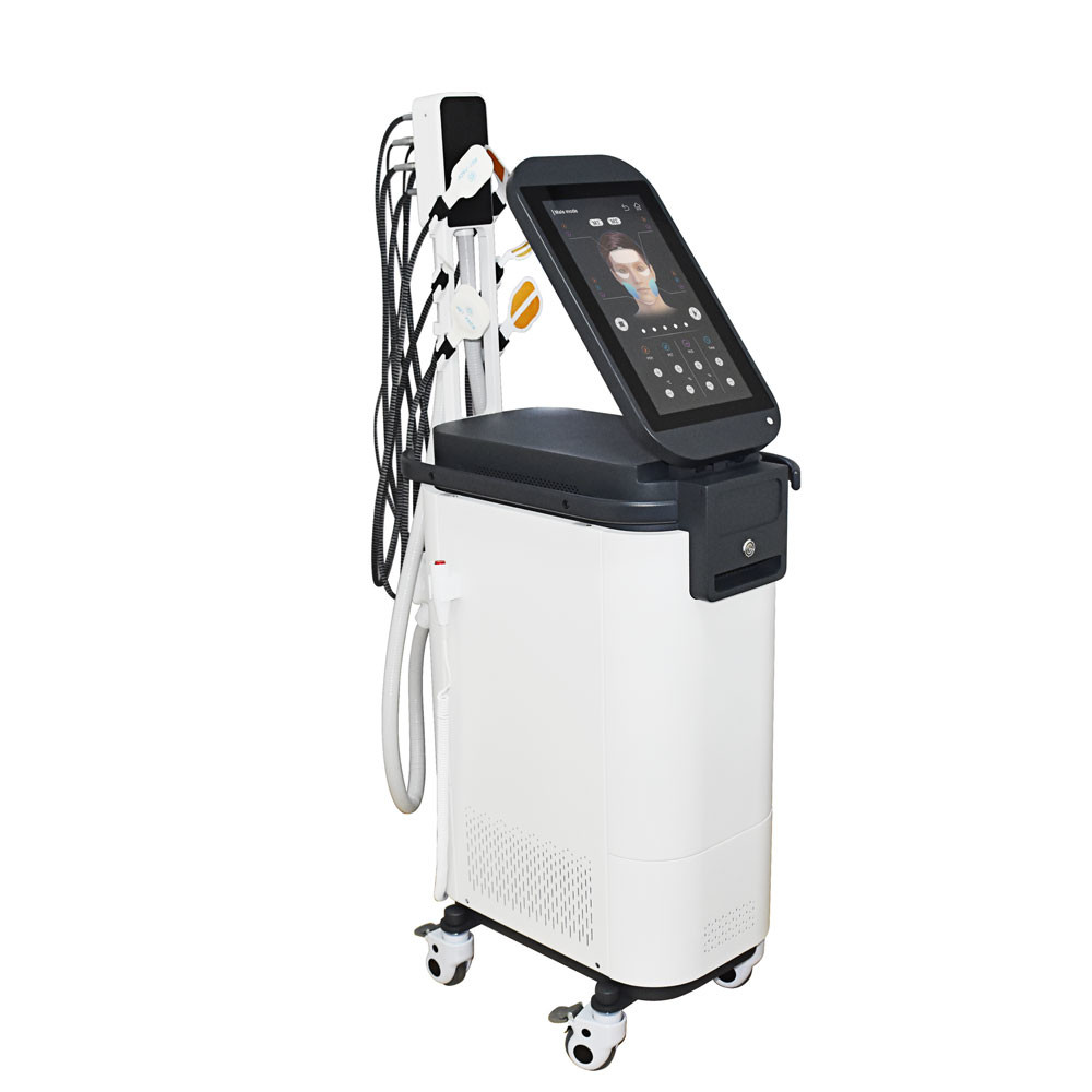 Vertical Magnetic Facial Ems rf Skin Rejuvenation Lifting Skin Tightening slimming Rf Lifting Machine machifor sal