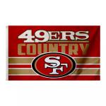 Custom NFL SF San Francisco 49ers Football Team Flags 3x5ft Flags Eco Frendly