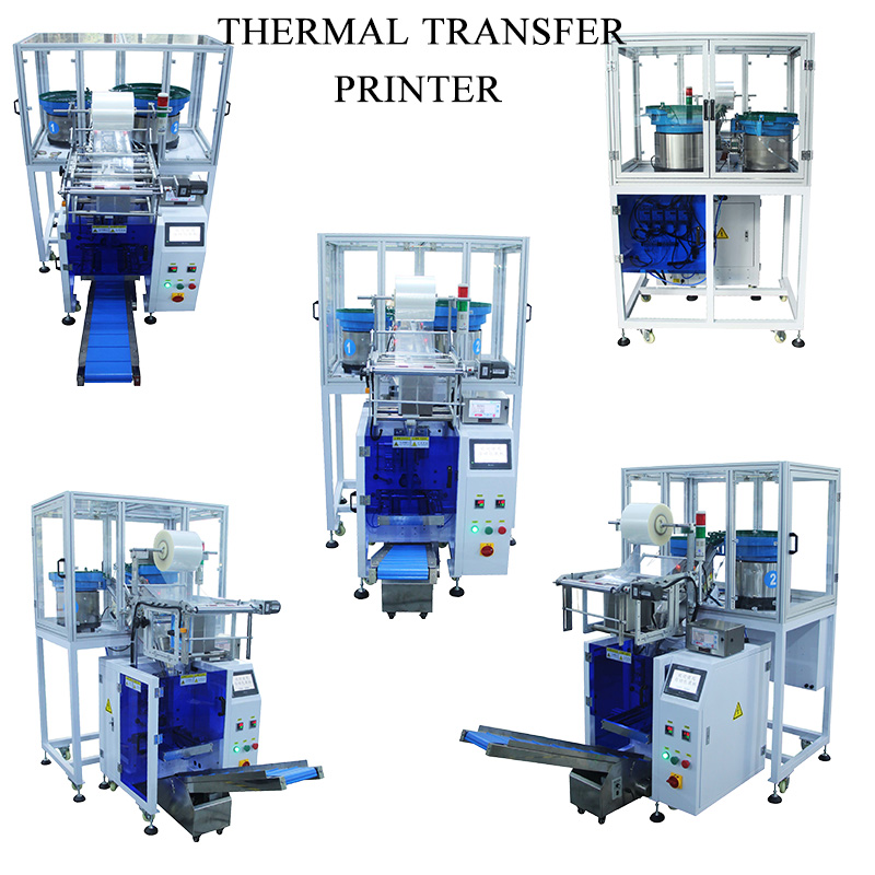 3 Drums Nuts Packaging Machine Factory Fastener Packing Screws Packaging Equipment