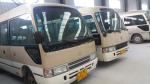 Toyota 1HZ / 15B 16B Used Coaster Bus , Passenger Mini Old Coaster Bus