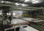 Automatic Melamine Paper Laminating Machine / Laying Machine High Efficiency