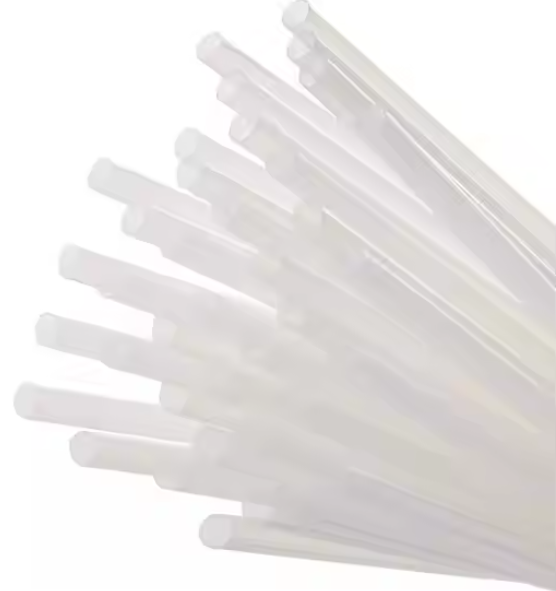 PLA Polylactic Acid Disposable Drinking Straw Compostable Smoothie Straws