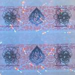Customized Security Paper Adhesive Tax Stamp Color Shift/Color Change Holographi