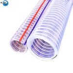 PVC Steel Wire Reinforced Hose for Water Oil Powder Suction Discharge Conveying