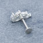 5pcs Marquise Stones Labret Tragus Piercing 316 Stainless Steel
