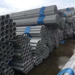 Welding Punching Galvanized Steel Pipe Tube ASTM A53 A36 Standard