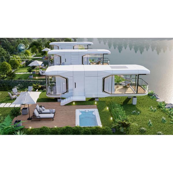 Luxury Bedroom Living Room Modern Prefab Smart Tiny Space Capsule Mobile Modular Container Capsule House Hotel