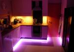 Led flexible strip decoration