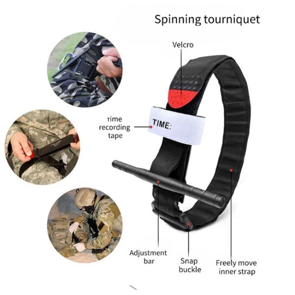 Waterproof Emergency 100% Nylon Outdoor First Aid Kit Secure First Aid And Survival Kit