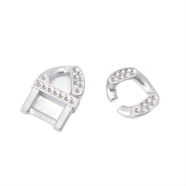 Powder Injection Molding Hard Metal Belt Buckle for Customized Special-Shaped