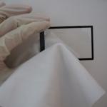31.8cmx34cm Cleanroom Paper 110g Oil Absorption Nonwoven Lint Free Disposable