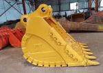 Capacity Excavator Bucket Q355B NM400 Hardox500 Tungsten Teeth Cutting 800