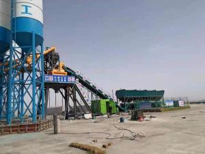 Wholesale XDEM HZS60 Mobile Concrete Batching Plant 60cubic Meter Per Hour from china suppliers