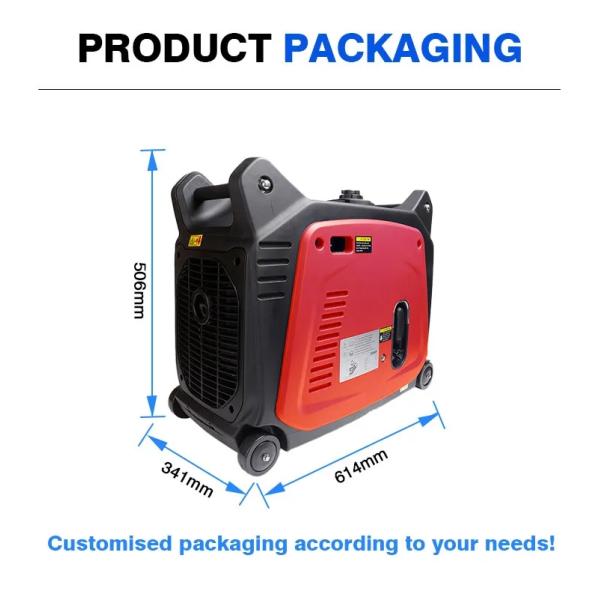 Soundless Portable Inverter Gasoline Powered Generator 2000W