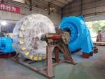 Efficiency Automatic Francis Water Turbine Generator 300KW-20MW Rated Power 400V