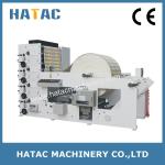 Beauty Label Printing Press,Paper Printing Machine,Central Drum Cylinder Flexo
