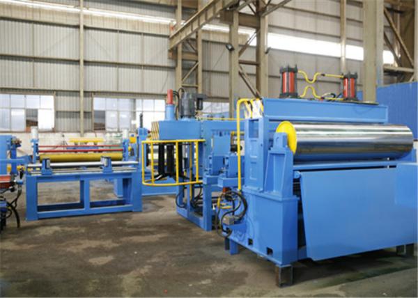 PLC Automatic Steel Coil Slitting Line , Steel Slitting Equipment 300 M/Min Line