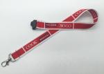 Customized Background Dye Sublimation Lanyards , Cell Phone Holder Lanyard