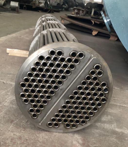 Coil Industrial Heat Exchanger Transfer Heat From Thermal Fluid To The Cold