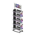 Spirit Store Metal Small Coke Bottle Rack Monster Energy Drink Display Rack