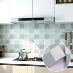 PVC Mosaic Tiles Design Wallpaper for Apartment Bathroom Decoration 3d Wall