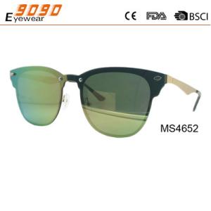 Wholesale Classic culling fashion sunglasses with metal frame, UV 400 Protection Lens from china suppliers
