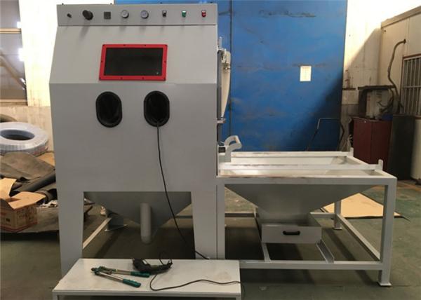 Common Industrial Sandblaster Cabinet , Suction Abrasive Blast Cabinet For