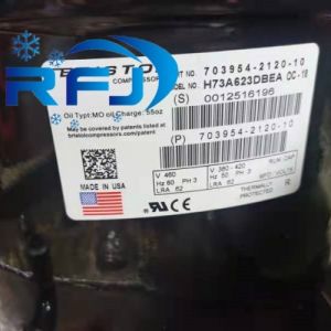 Compressor Scroll for Bristol H73A623DBEA