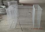 Low Carbon Iron Wire Welded Wire Gabion Baskets Retaining Wall 1 X 1 X 1 Meters