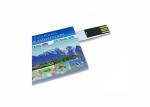 4GB Business Card Pendrive with Custom Brand Print and Push-Out Waterproof
