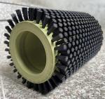 200mm Length Small Nylon Hollow Cylindrical Roller Brush Cleaning Wheel