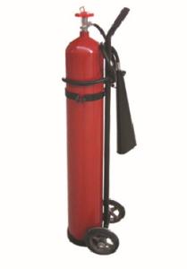 Wholesale Red 10kg Trolley Mounted Fire Extinguisher Simple Operation / Maintenance from china suppliers