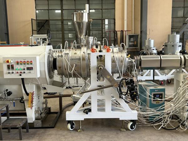 250-315mm PE HDPE Plastic Pipe Extrusion Production Line High Capapcity HDPE PE