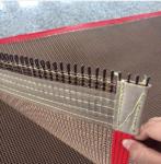 Non Stick Surface High Temp Conveyor Belt 1mm Thickness Non Flammable