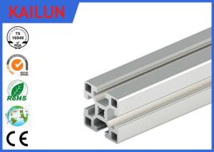 Wholesale Square Aluminum Industrial Profile , 4040 T Track Aluminum Extrusions Linear Rail from china suppliers
