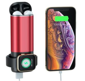 Wholesale 3 In 1 Multifuntional Wireless Charger Power Bank 15W 5200mAh from china suppliers