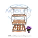 Metal Boltless Rivet Storage Flower Display Rack EZ Racks 1310mm