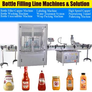 Wholesale 12000BPH Chili Sauce Filling Machine chili paste bottle filling machine from china suppliers