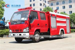 Wholesale ISUZU 600P 3T Fire Fighter Truck With Water And Foam Tank from china suppliers