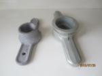 Hot galvanized Scaffolding Accessories forged / cast screw jack nut φ38 / φ34mm