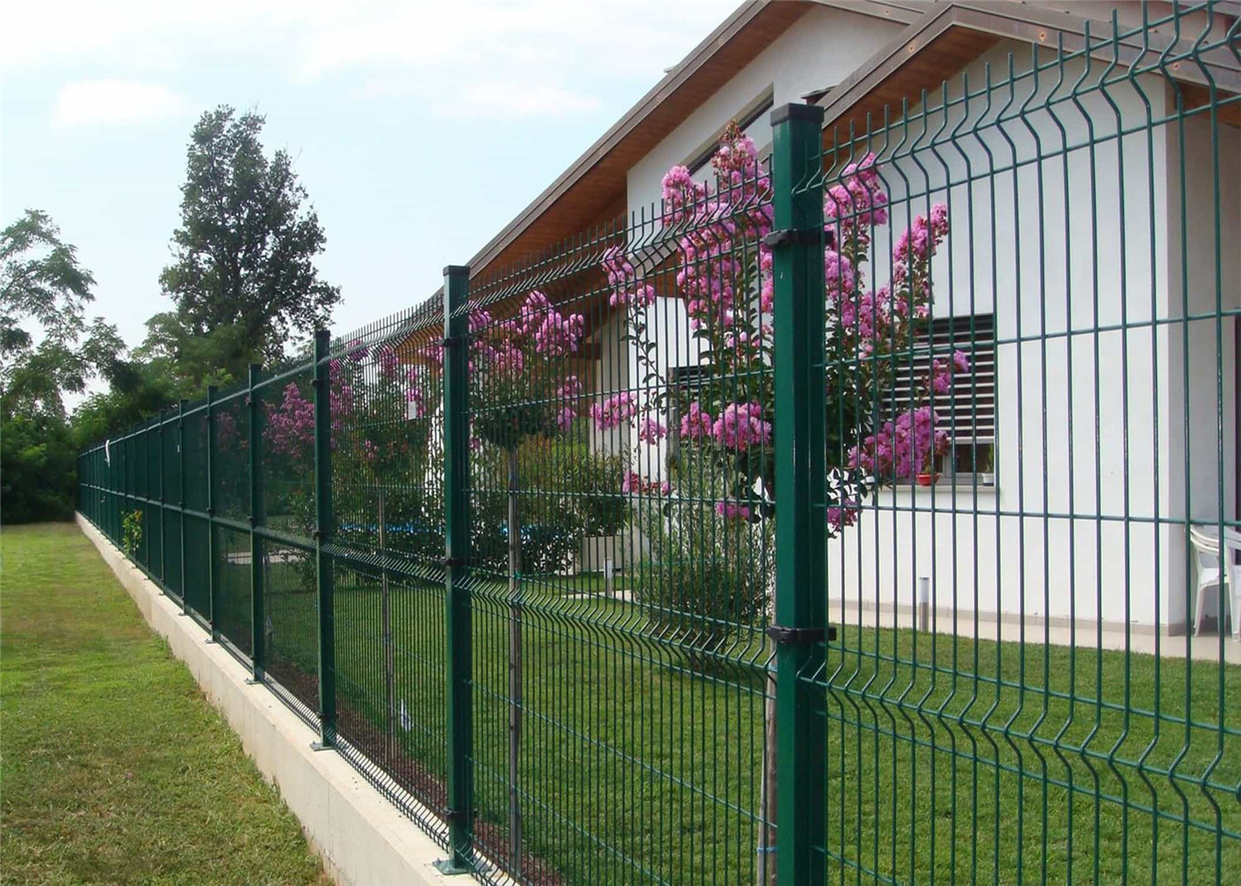 mesh fence panels NYLOFOR 3D FENCING PANELS