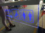 Mall Wayfinding Signage , Acrylic / Stainless Steel Custom Directional Signs