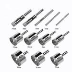 Electroplated Diamond Core Drill Bit Glass Hole Saw For Marble Granite Tiles