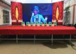 6000cd Brightness Stage Rental LED Display 1R1G1B Full Color Outdoor 5mm Pixel