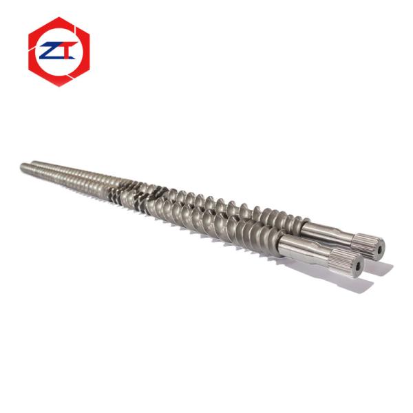 C276 Stainless Steel Extrusion Shafts Custom Fit for Specialized Extruder Models