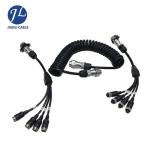 7 Pin Male To Female Copper Connector​ Backup Camera Cable