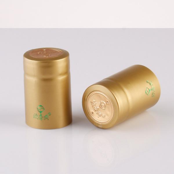 custom wine bottle shrink caps bottle capsules wine pvc shrink capsule